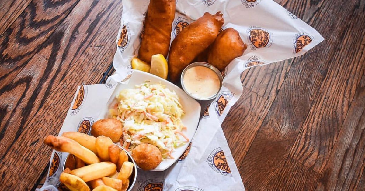 Fish N' Chips Menu Fish Market Seafood Restaurant in