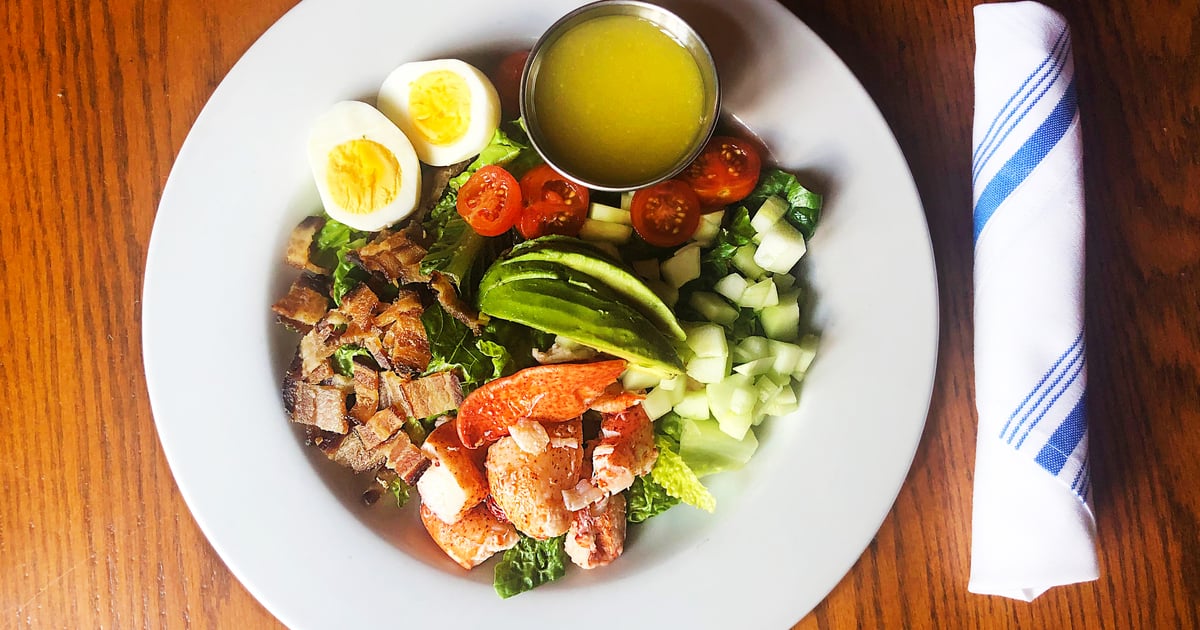 Lobster BLT Salad Menu Fish Market Seafood