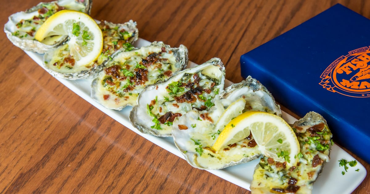 Oysters Rockefeller Menu Fish Market Seafood Restaurant in
