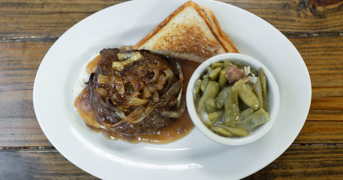 Chopped Steak Main Menu Campfire Grill Texas Kitchen Southern