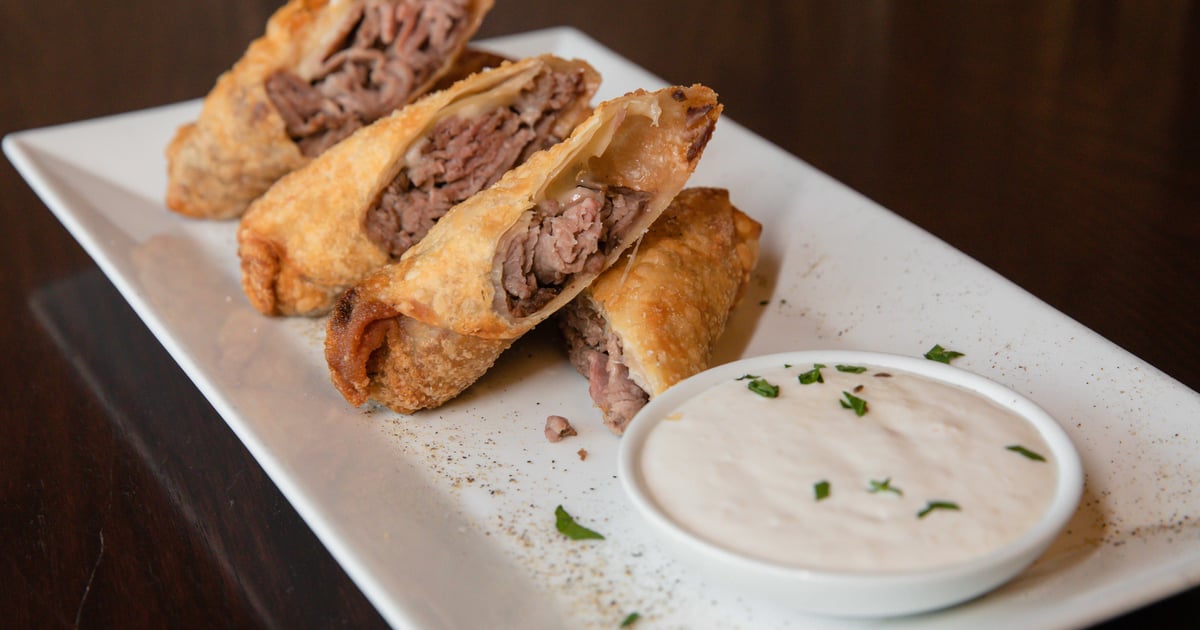 Beef on Weck Egg Rolls Menu 189 Burger