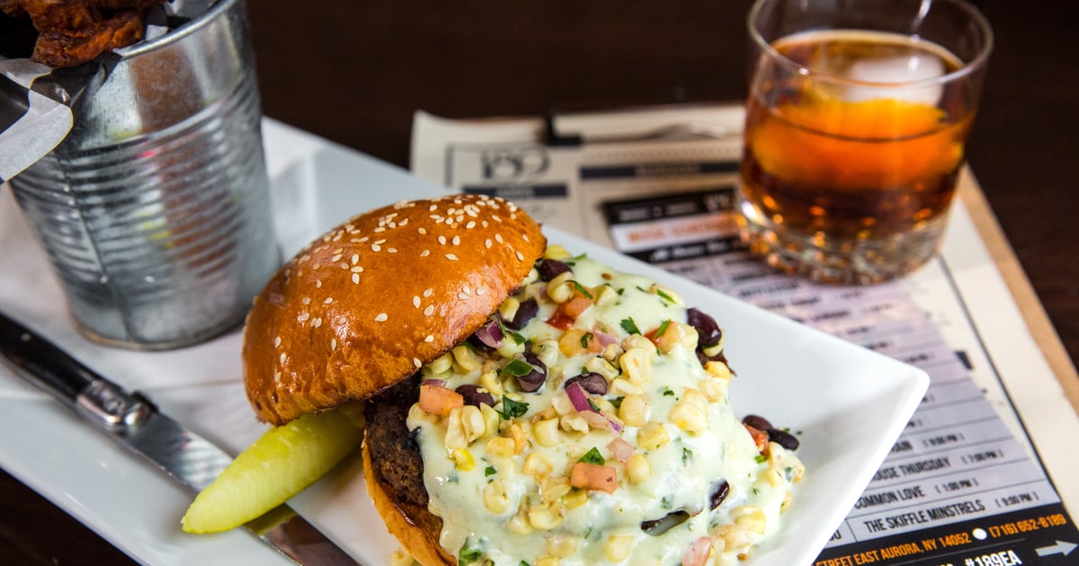 Black Bean Menu 189 Burger