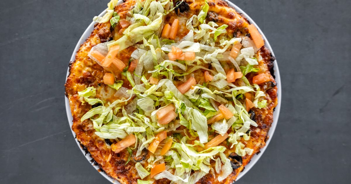 Taco Pizza Menu Mancino's Pizza & Grinders