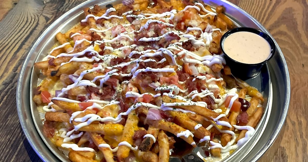 Loaded Goose Fries Menu THE WILD GOOSE