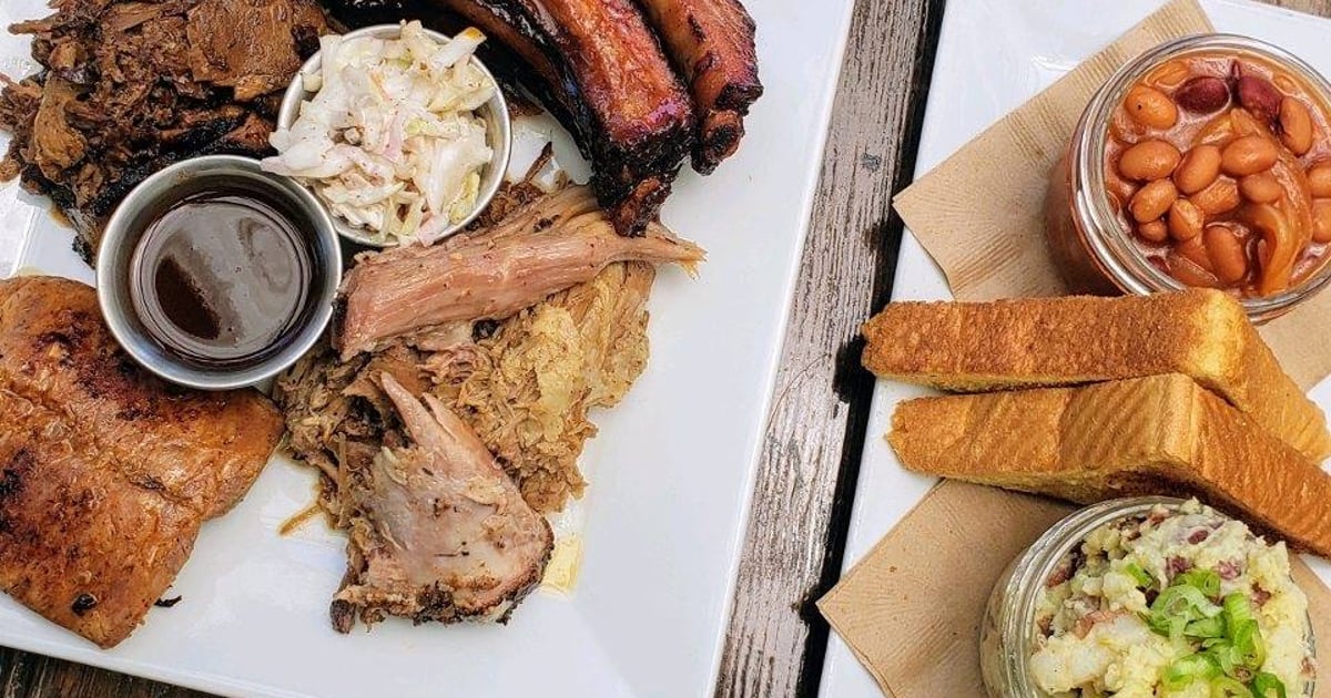 City Pork BBQ Platter - Main Menu - City Pork Brasserie // City Pork ...