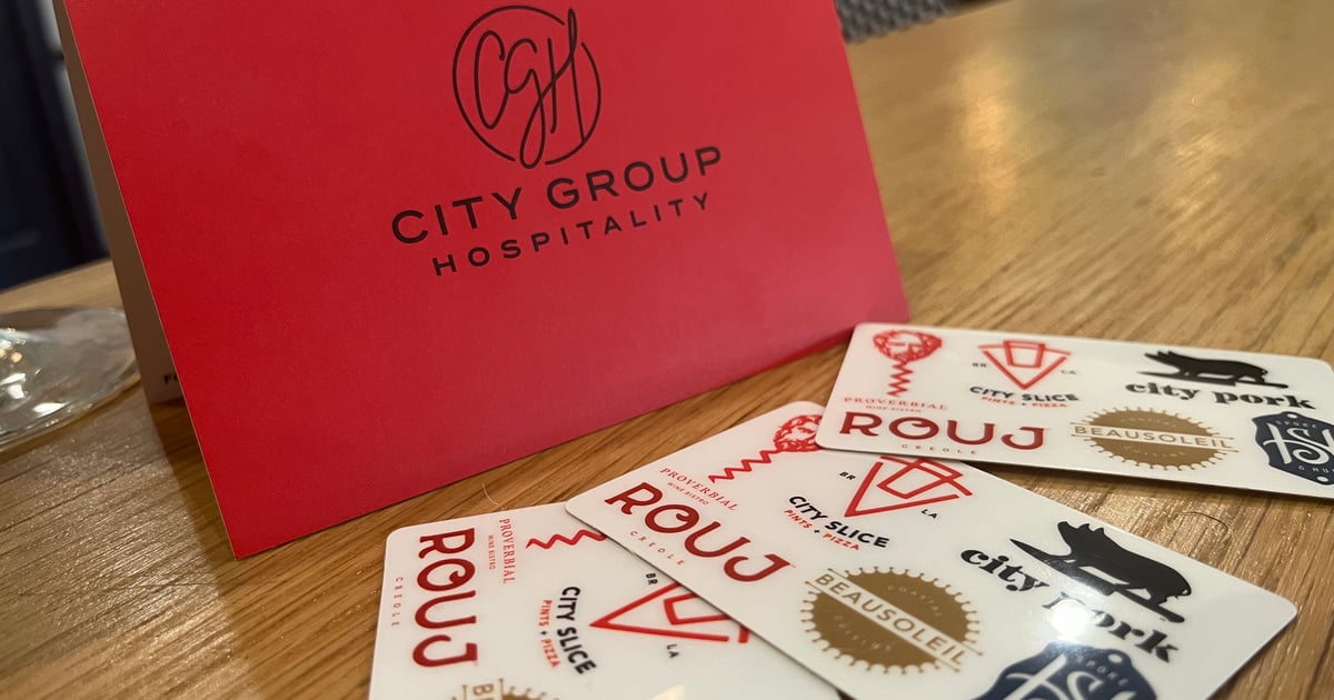 $50 City Group Hospitality Gift Card - City Pork Brasserie // City
