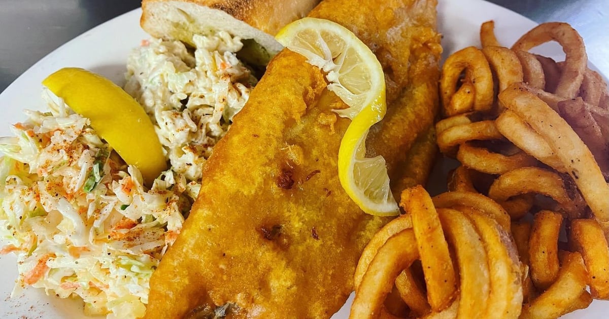 Haddock Fish Fry Steveo's Food Menu Steveo's Tacos and Subs