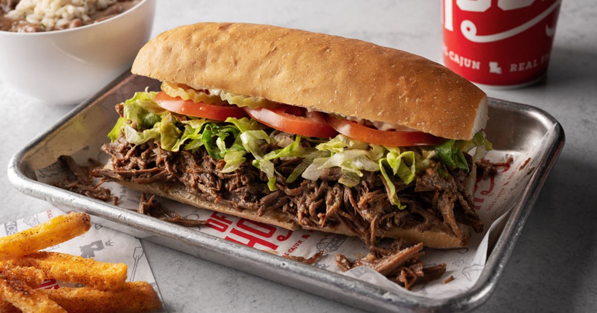 ROAST BEEF PO'BOY Food Off The Hook