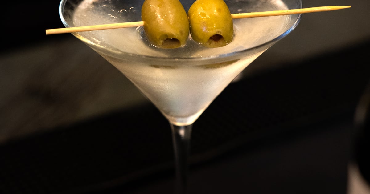 Tito's Dirty Martini Gin Menu Botanico Gin & Cookhouse American