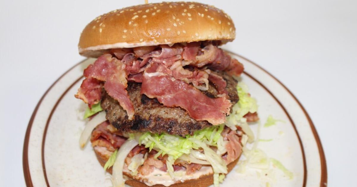Pastrami Burger Menu Tam's Burgers Restaurant in Yucaipa, CA