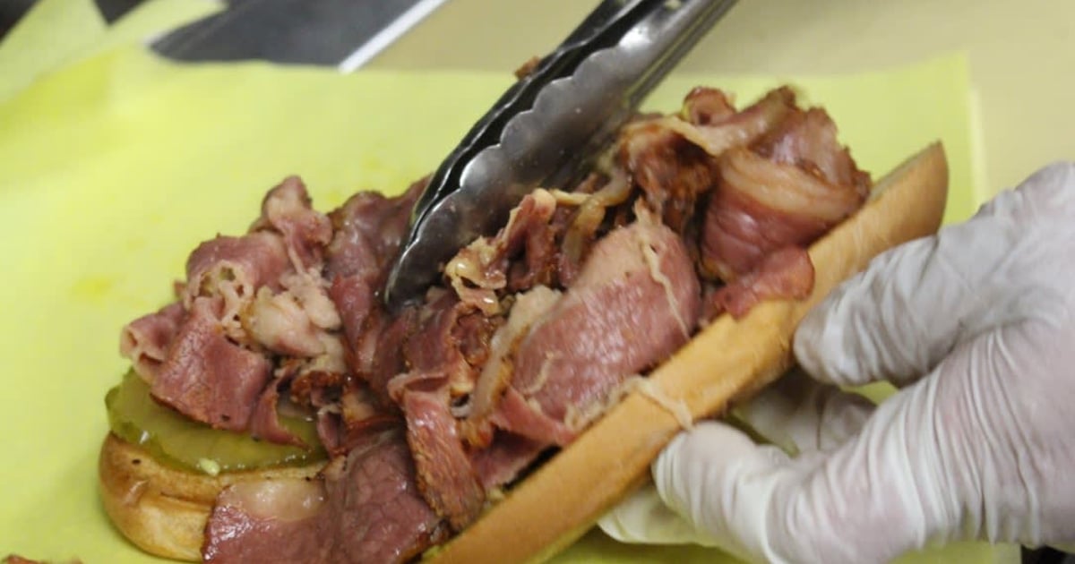 Pastrami Sandwich SP Menu Tam's Burgers Burger Joint in Yucaipa, CA