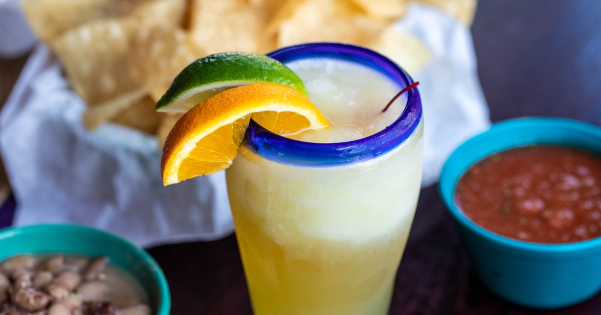 House Margarita Drinks Flores Mexican Restaurant Mexican