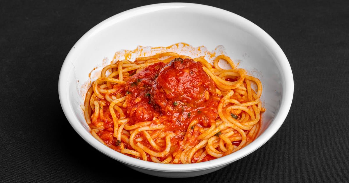 Spaghetti with Meatballs Menu Gino's NY Pizza Bar