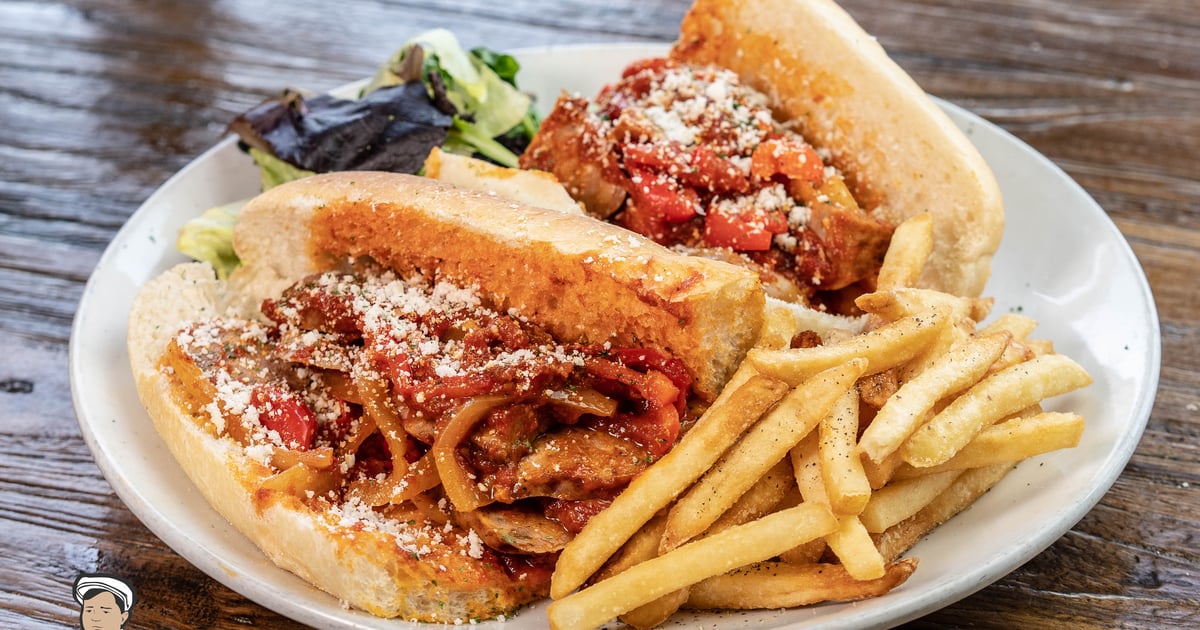 Sausage, Peppers & Onions Menu Johnny Napkins Union