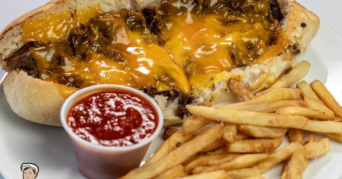 Midway Cheesesteak Food Johnny Napkins Union