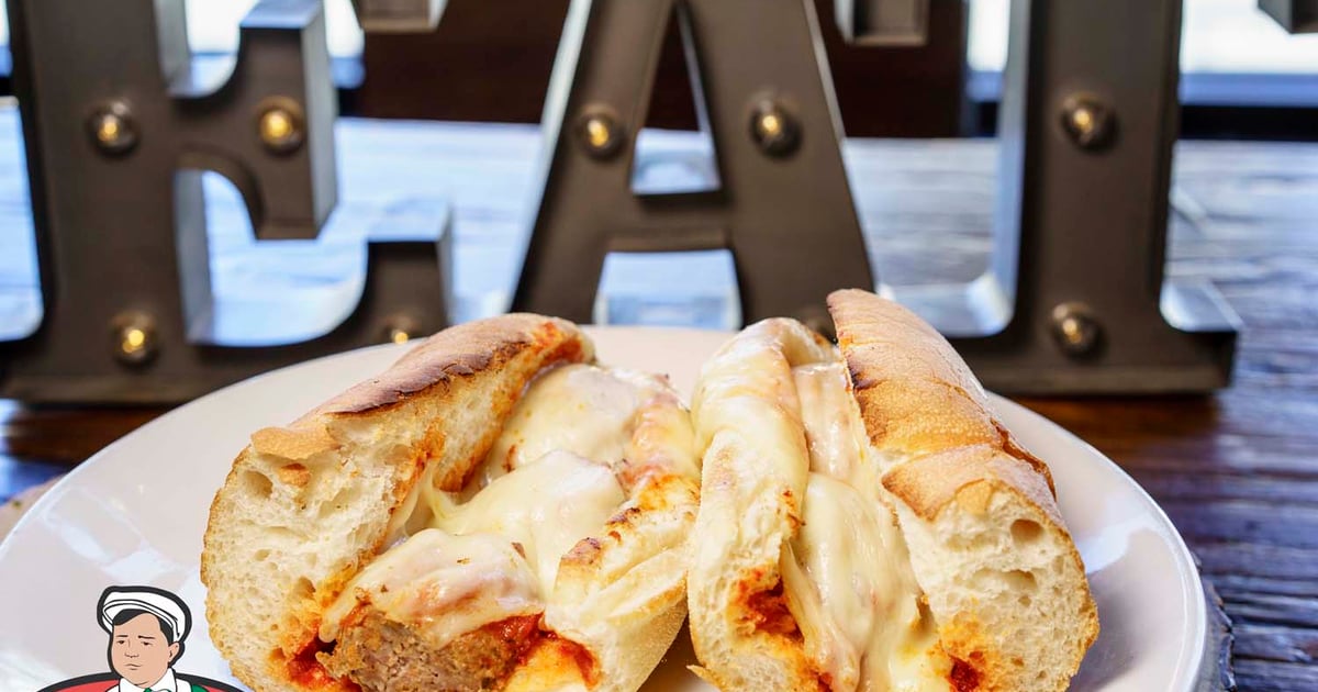 Meatball Parmigiana Sandwich Menu Johnny Napkins Union