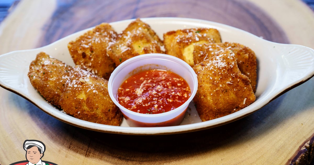 Fried Ravioli (7) Menu Johnny Napkins Union