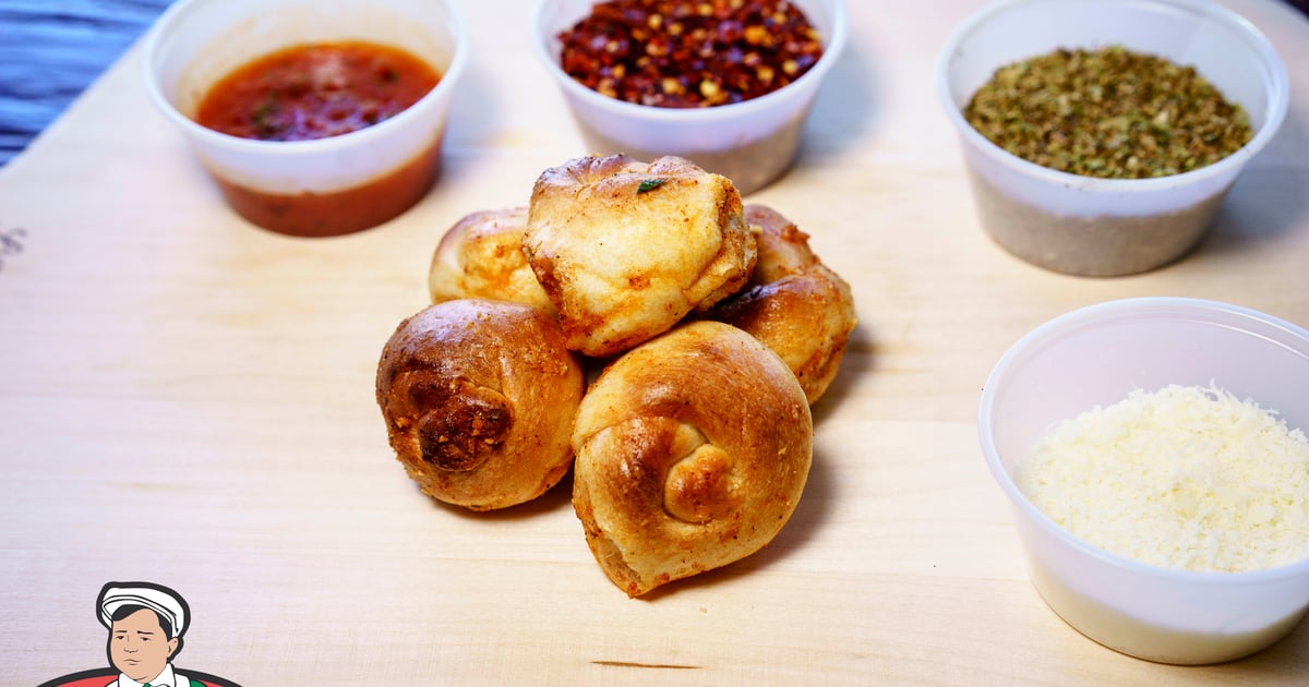 Garlic Knots (6) Menu Johnny Napkins Union