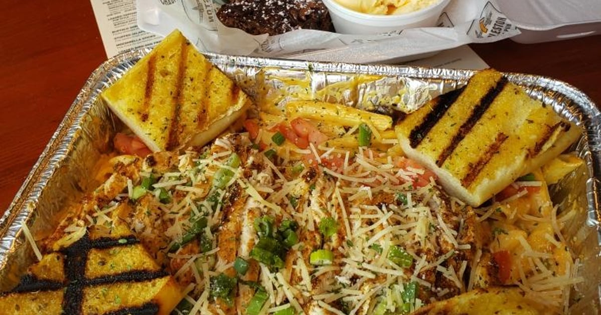 Family Pasta Box Menu Charleston Sports Pub Sports Bar in SC