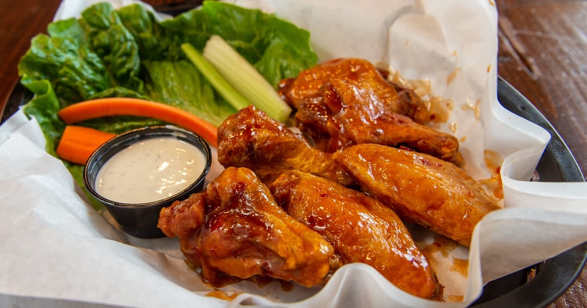 Henry's Famous Jumbo Wings - Dine-In & Take-Out Menu - Henry's Sports Bar & Grill - Bar & Grill ...