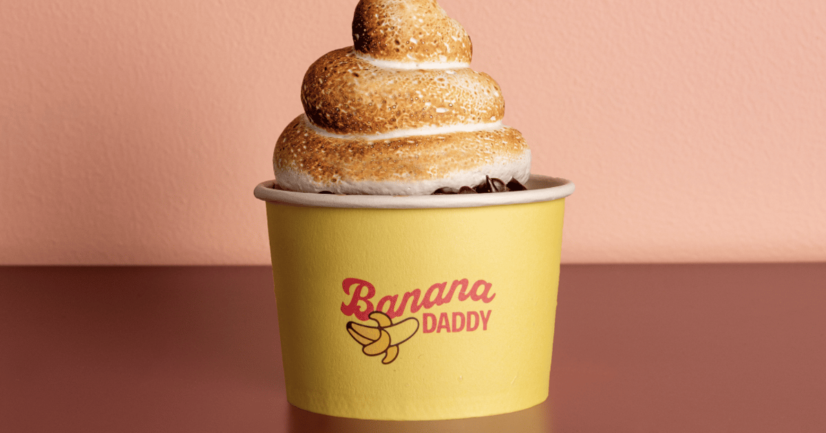 Menu at Banana Daddy | Soft Serve, Baked Goods & Coffee - Banana
