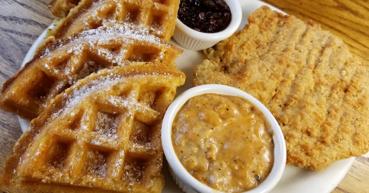 Waffle & Chicken Fried Steak Breakfast & Lunch Homestead Restaurant & Bakery American