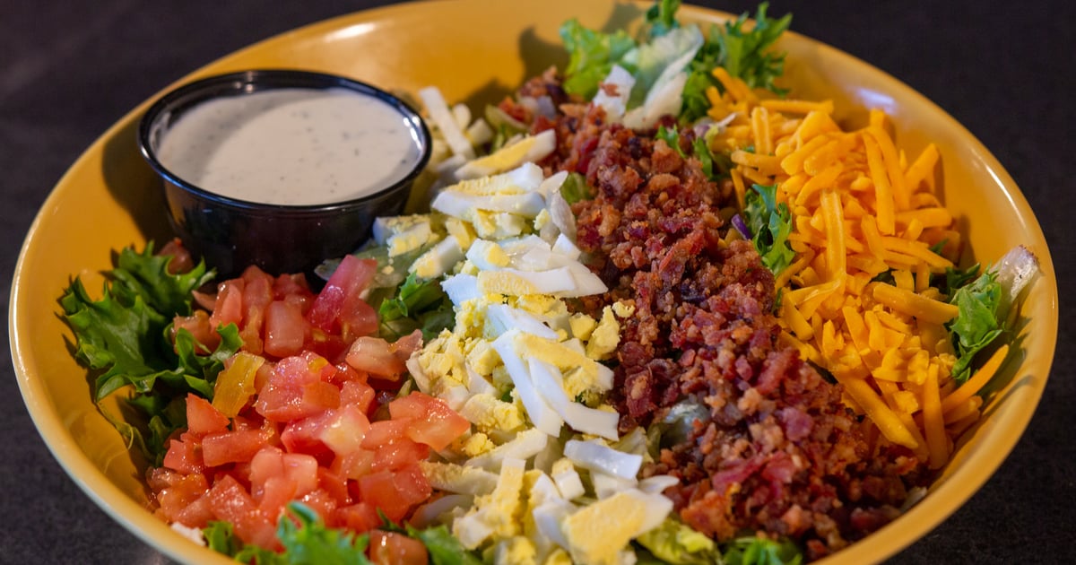 Chopped Lizard Salad - Food - Winking Lizard Tavern
