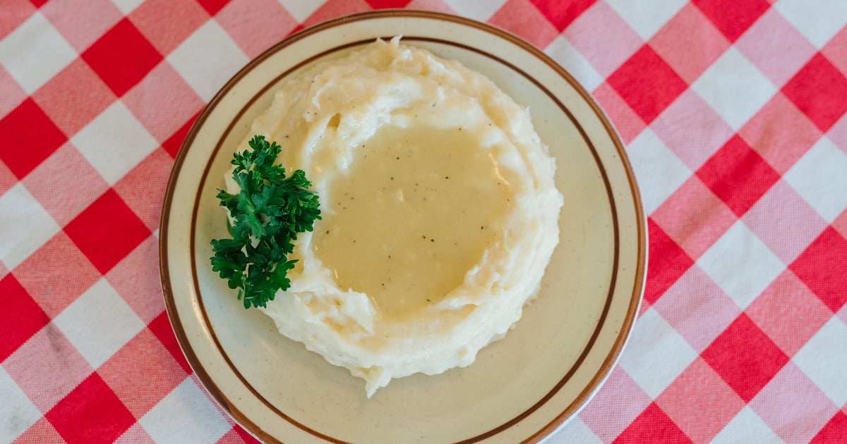 Mashed Potatoes and Gravy Main Dinah's Chicken Southern