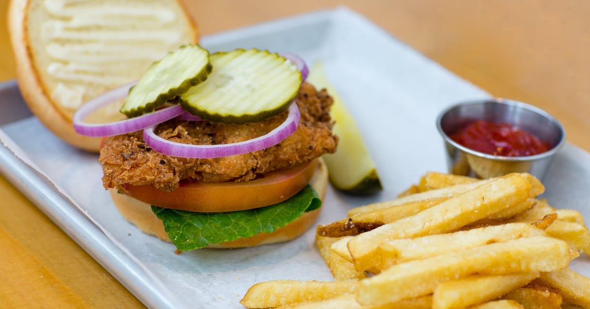 Chicken Sandwich Brunch Landmark Barbecue Restaurant in Cleveland, OH