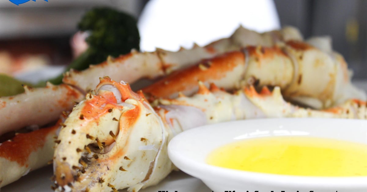 King Crab Leg Dinner Dinner Menu Popei's Clam Bar Restaurant in