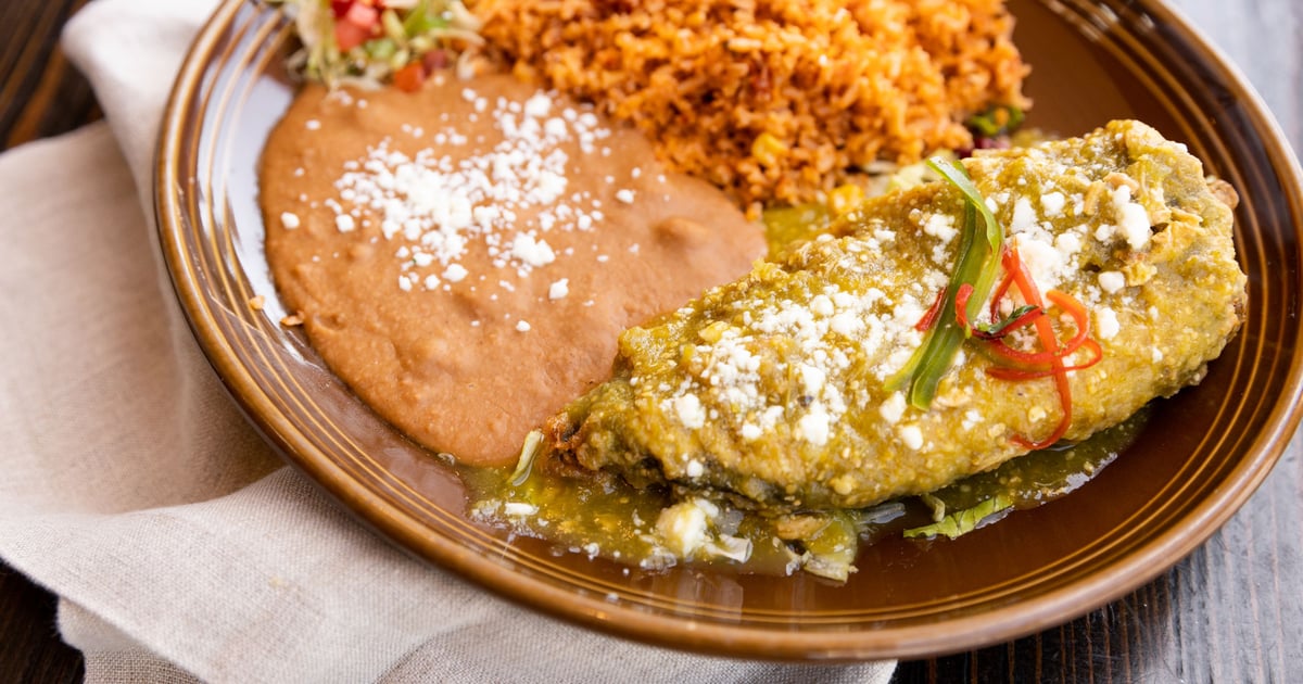 Chile Relleno Menu Villa Cantina Restaurant in Arroyo Grande, CA