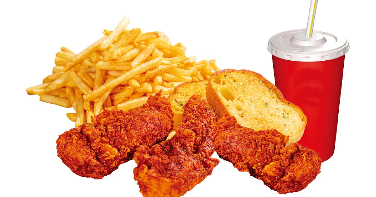 #3 Three Tenders Combo - Stanton Menu - Legend Hot Chicken - Chicken ...