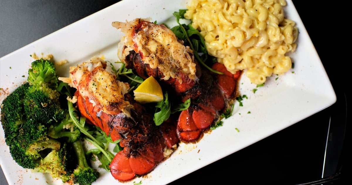Lobster Tails Dinner Escobar Restaurant & Tapas Restaurant in GA