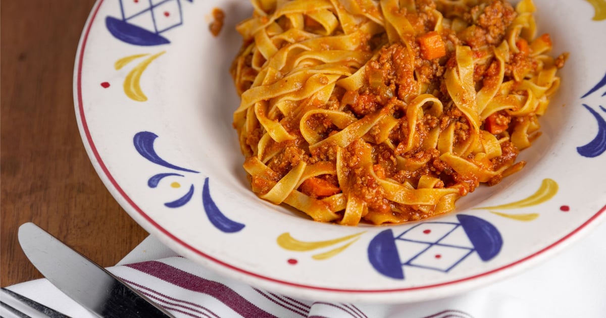 Bolognese (Traditional Hearty Meat Sauce) - Pre Fixed - Cafe Fiore -  Italian Restaurant in Ventura, CA