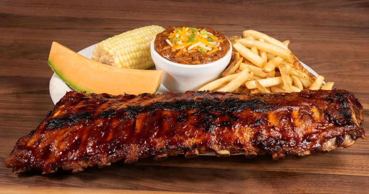 Baby Back Ribs Dinner Rib Company Barbecue Restaurant in CA