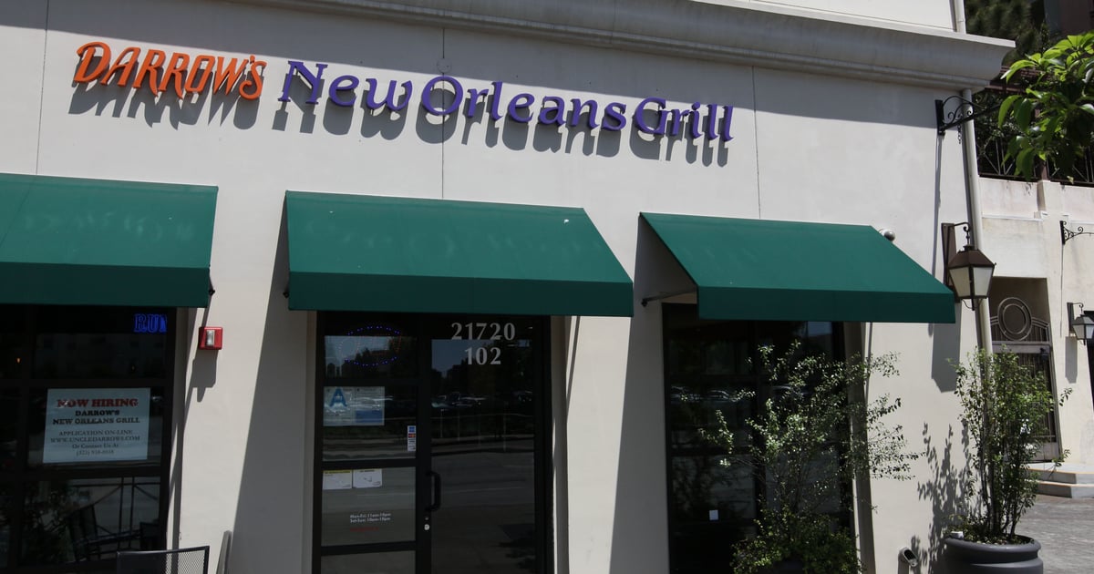 Contact - Darrow's New Orleans Grill - Creole Restaurant in Carson, CA