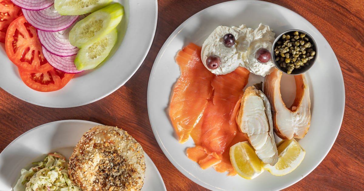 Fish Brunch Smoked Fish Brunch - Factor's Famous Deli- Deli in Los Angeles, CA