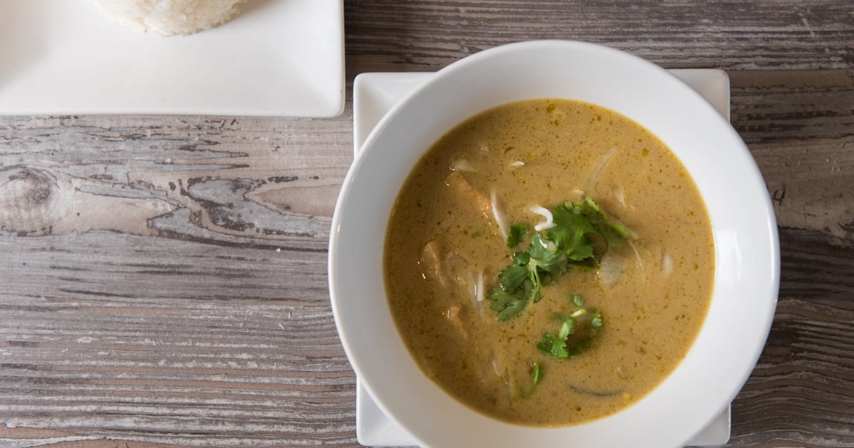 Yam & Sweet Potato Curry Dining Menu The Purple Mint Vegan Bistro