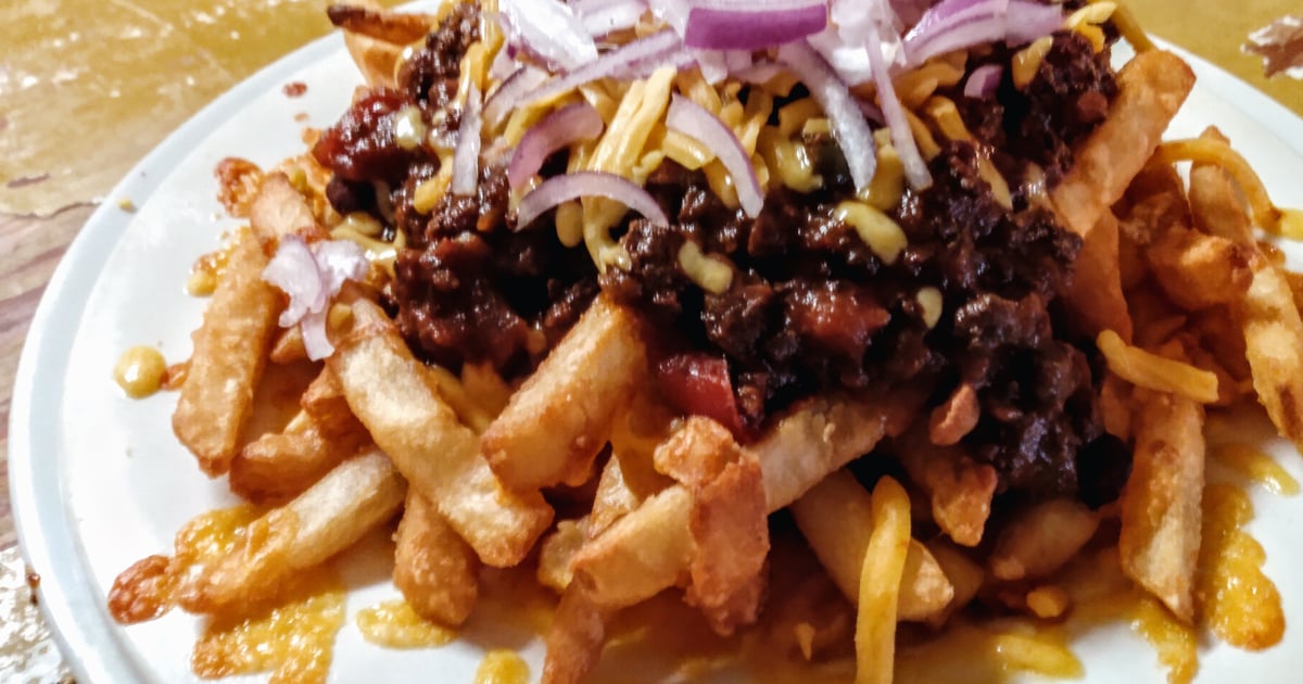 Chili Cheese Fries @fireandsmokesociety . Fire & Smoke Society's Pota, Fries