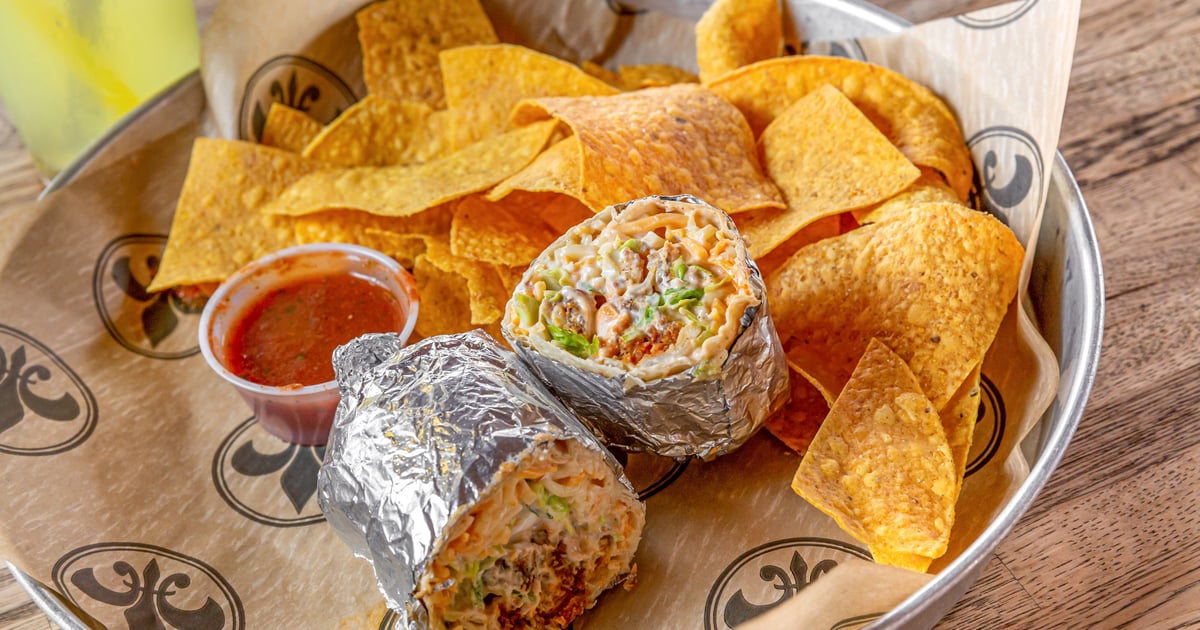 Buffalo Chicken Burrito Menu Zippy's Burritos Tacos & More