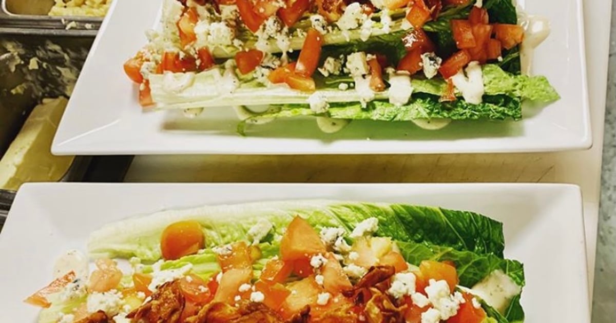 Wedge Salad Dinner Menu Windsor Steak and Seafood Italian