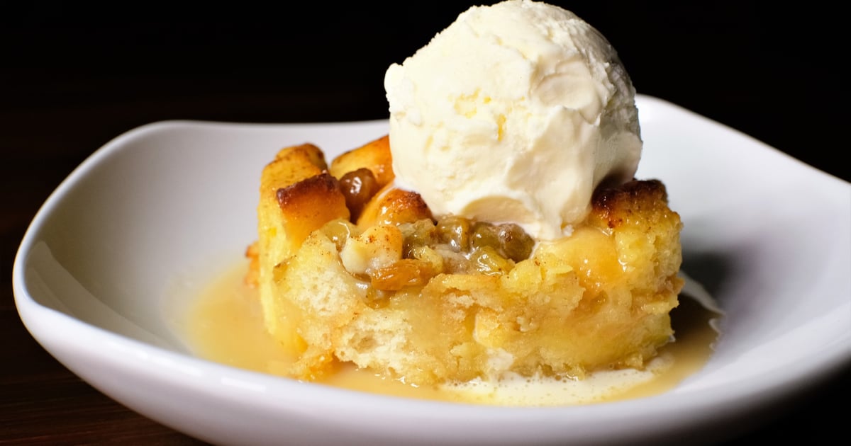 White Chocolate Bread Pudding Dinner Aubri Lane's Steak House in