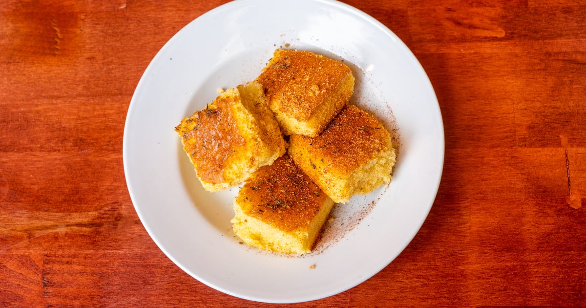 Cajun Spiced Corn Bread Main Roux Dat Creole Restaurant in