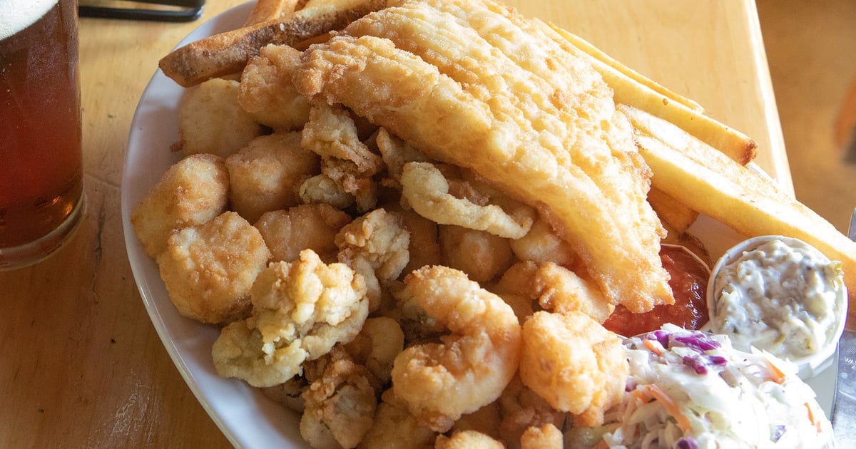 Lenny & Joe's Famous Fish Tale Fried Platter Menu Lenny & Joe's
