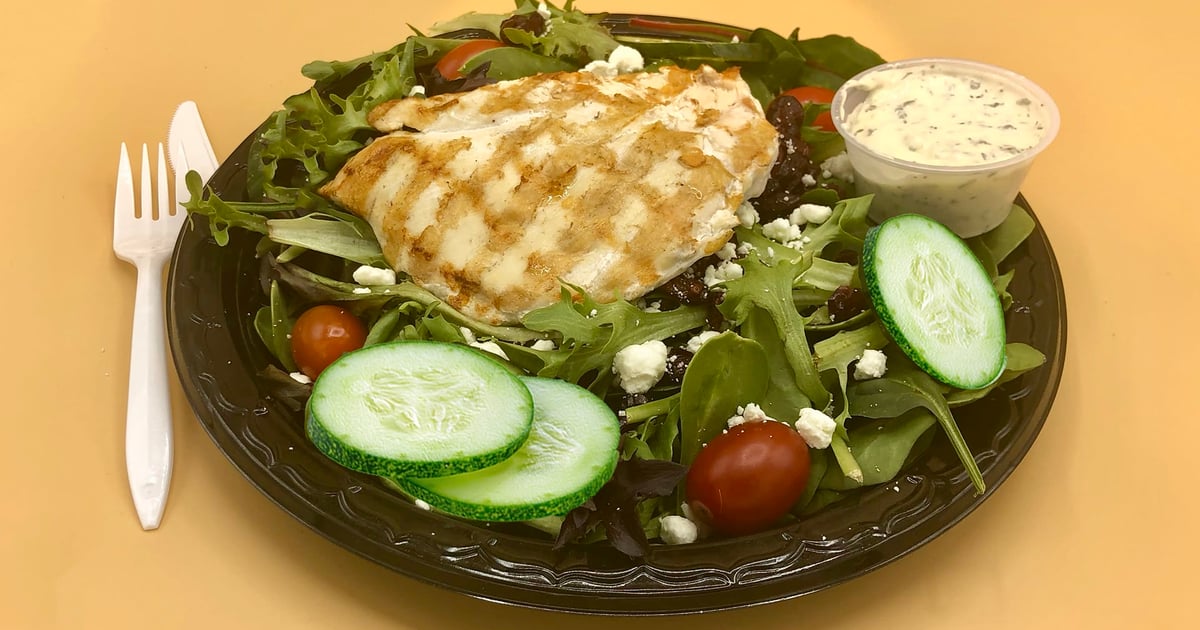 Grilled Chicken Salad Menu Lenny & Joe's Seafood Restaurant in CT