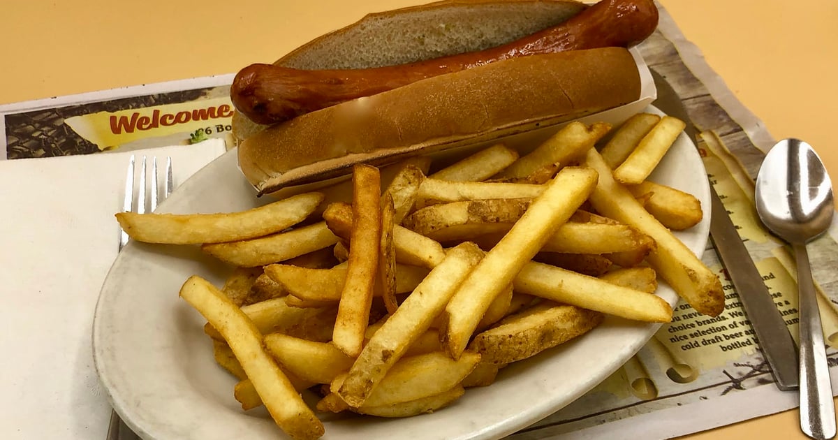 Kid's Hummel's Hot Dog Menu Lenny & Joe's Seafood Restaurant in CT