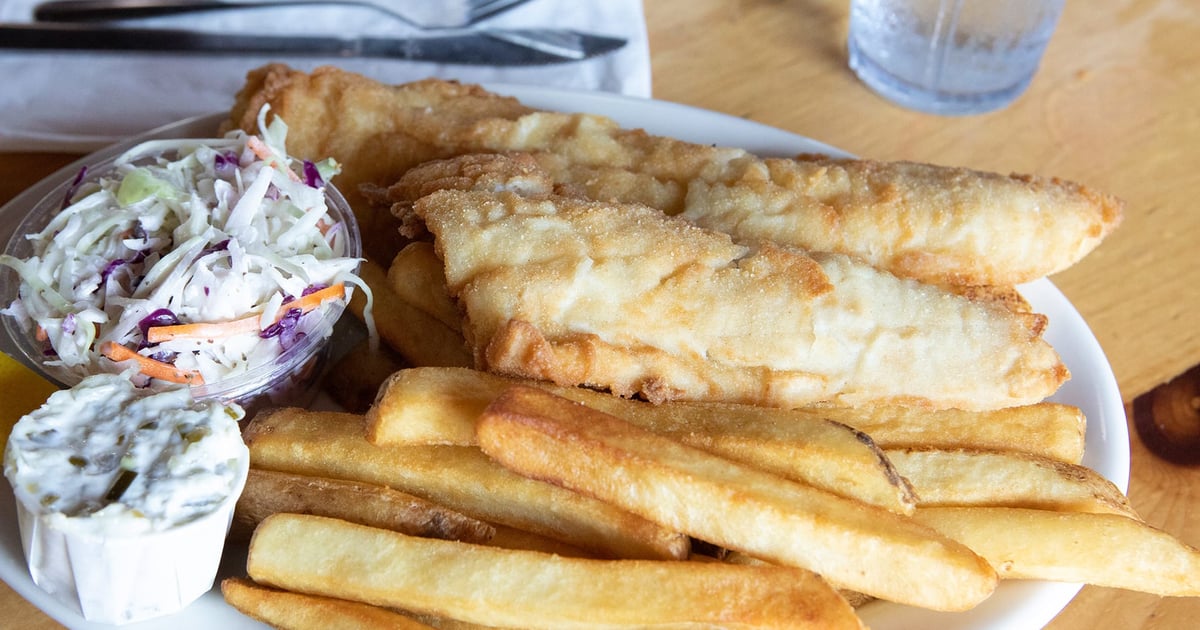 "Wed is Fryday!" All You Can Eat Fresh Fried Fish Dinner Today's