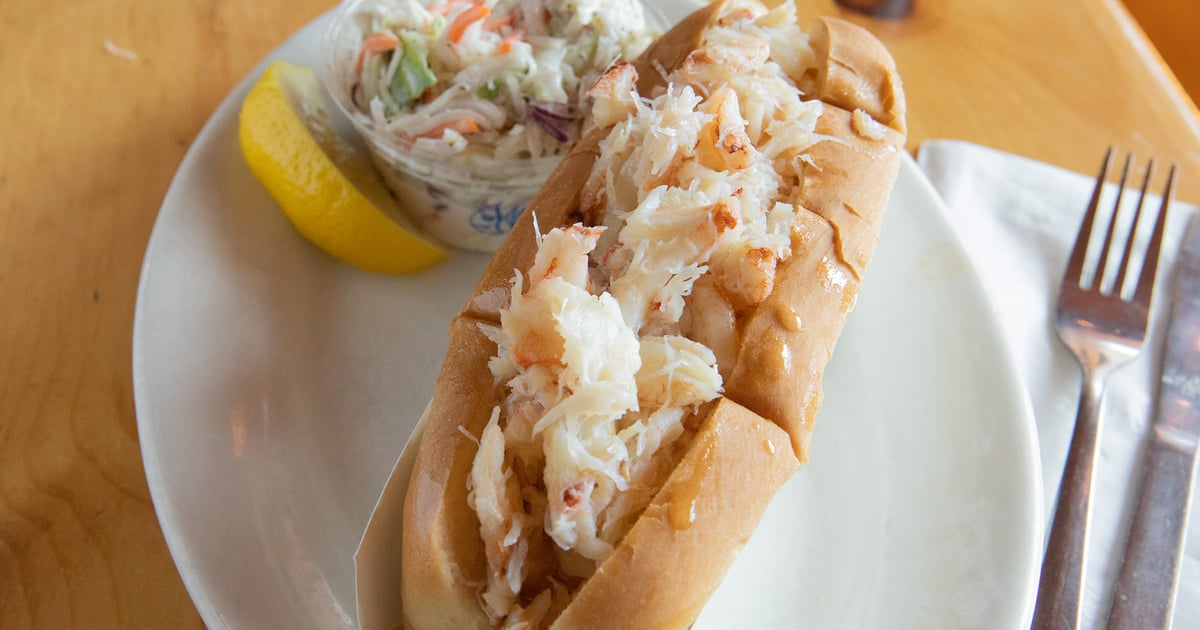 Our Hot Buttered Crab Roll Menu Lenny & Joe's Seafood Restaurant