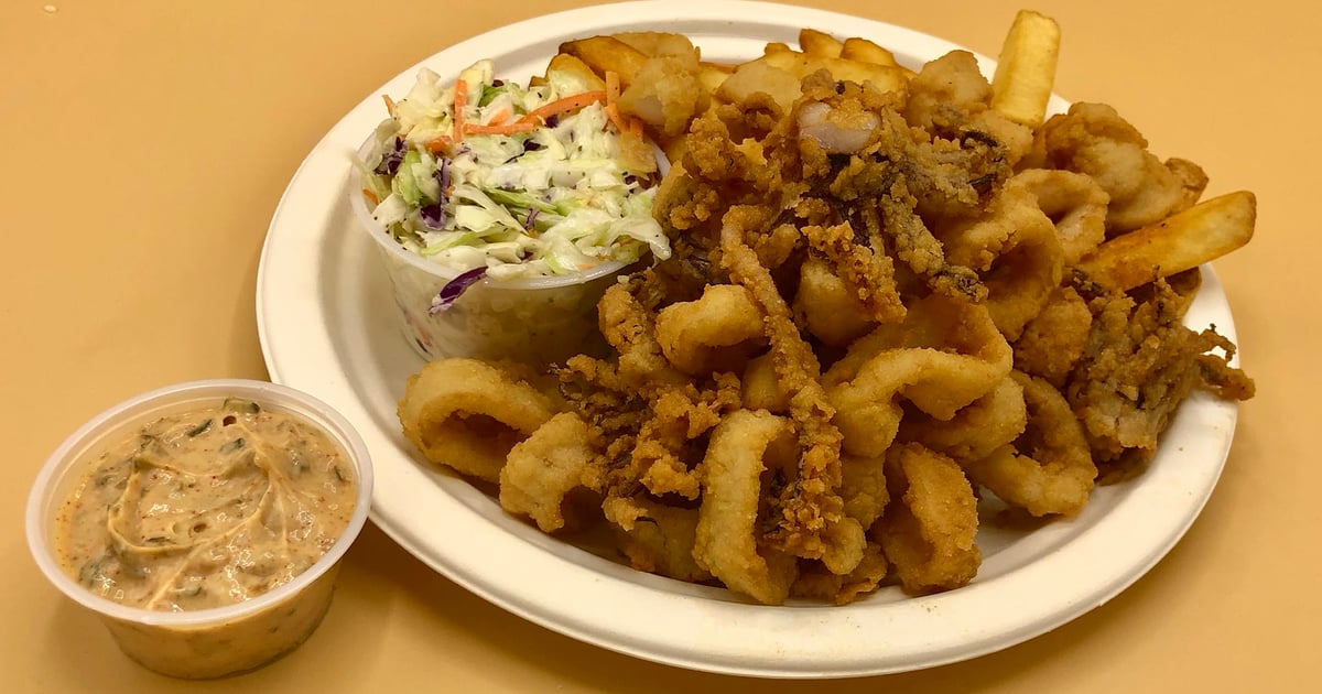 Fried Wild Caught Calamari - Menu - Lenny & Joe's - Seafood Restaurant