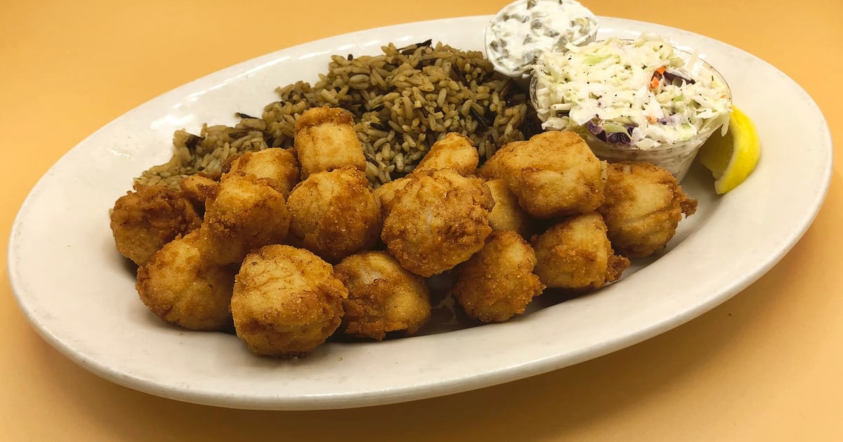 Fried Fresh Sea Scallops Menu Lenny & Joe's Seafood Restaurant in CT